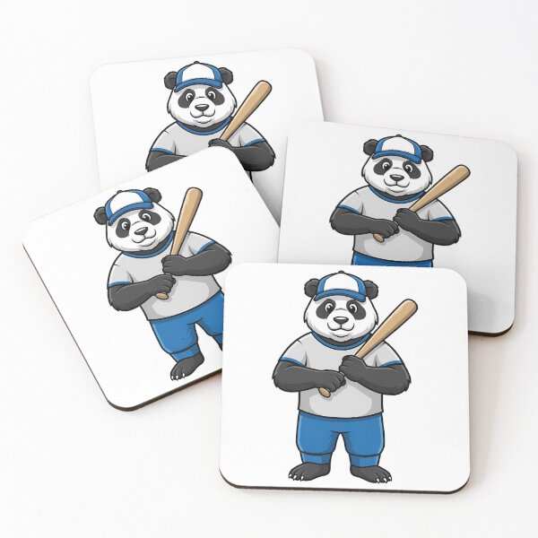 Item preview, Baseball Panda Mascot Sports Player designed and sold by k3rstman1.