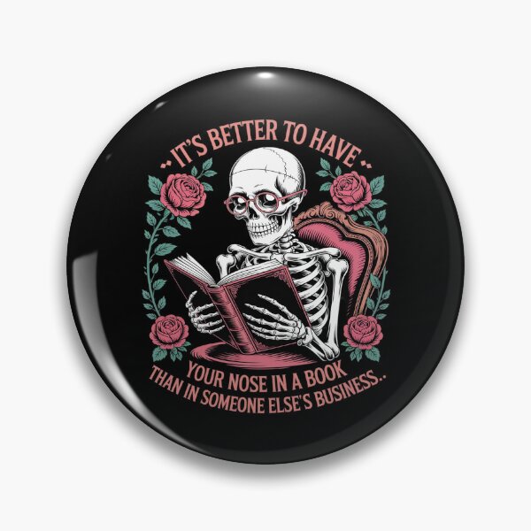 Item preview, It's Better To Have Your Nose In A Book designed and sold by petrichorsworld.