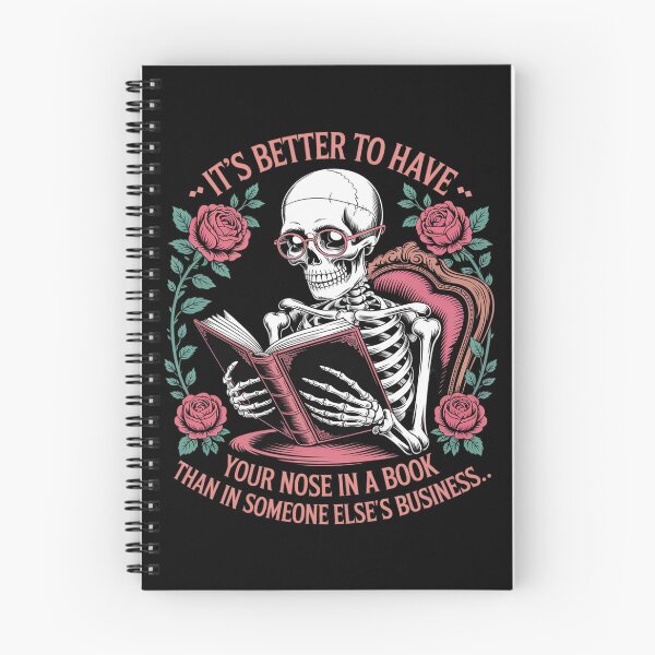 Item preview, It's Better To Have Your Nose In A Book designed and sold by petrichorsworld.