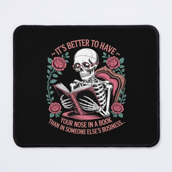 Item preview, It's Better To Have Your Nose In A Book designed and sold by petrichorsworld.