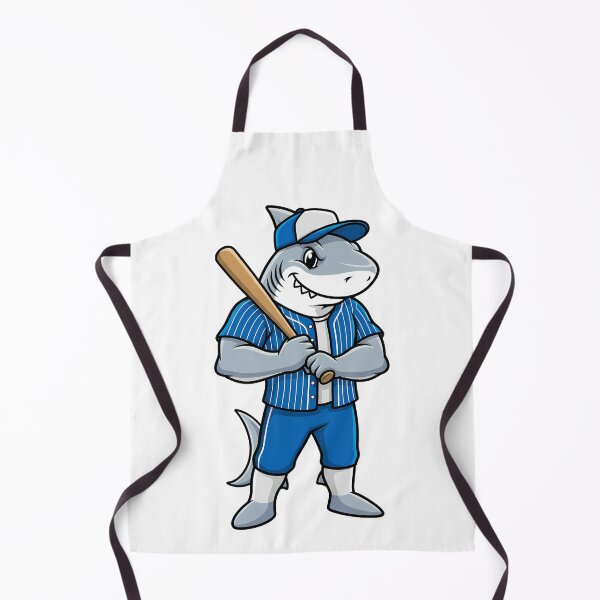 Artikelvorschau, Baseball Hai Maskottchen Sportfan entworfen und verkauft von k3rstman1.