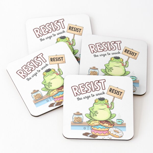 Item preview, FUNNY FROG RESIST designed and sold by Obinne.