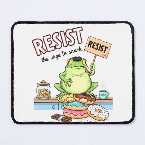 Item preview, FUNNY FROG RESIST designed and sold by Obinne.