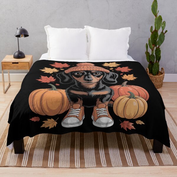 Item preview, Dachshund Hello Autumn Leaf Fall For Dog Lover designed and sold by Moon-Ape.