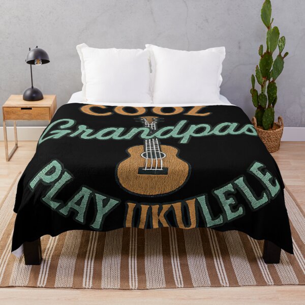 Item preview, Cool Ukulele Art for Grandpa Men Music Lover Ukulele Player Retro Vintage Design designed and sold by ArtDesignTp.