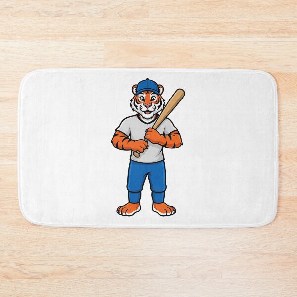 Item preview, Tiger Baseball Mascot Batting Sport designed and sold by k3rstman1.
