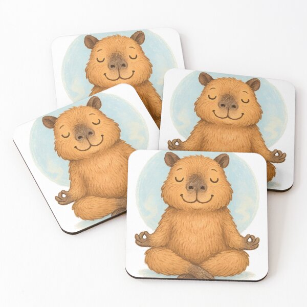 Item preview, Meditating Capybara designed and sold by kAdam5.