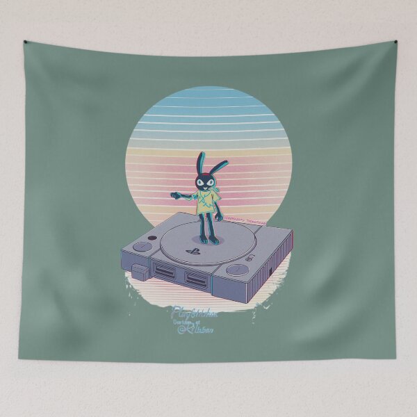 Item preview, Vib Ribbon x Music Vibes – Playful Retro Sound Design designed and sold by EcoArtTees.