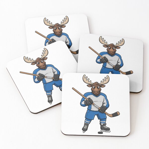 Item preview, Hockey Moose Mascot Ice Player designed and sold by k3rstman1.