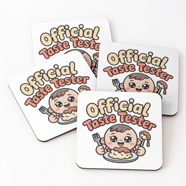 Item preview, Official Taste Tester Cute Kawaii Thanksgiving Kids Shirt designed and sold by WSPrintCrafter.