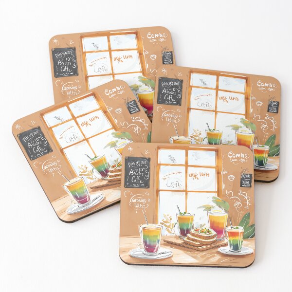 Item preview, Avo Dream Cafe designed and sold by ONYX Pixee.