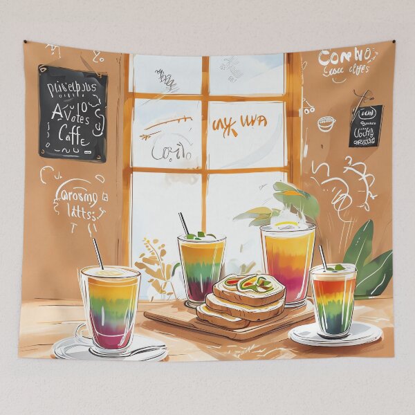 Item preview, Avo Dream Cafe designed and sold by ONYX Pixee.