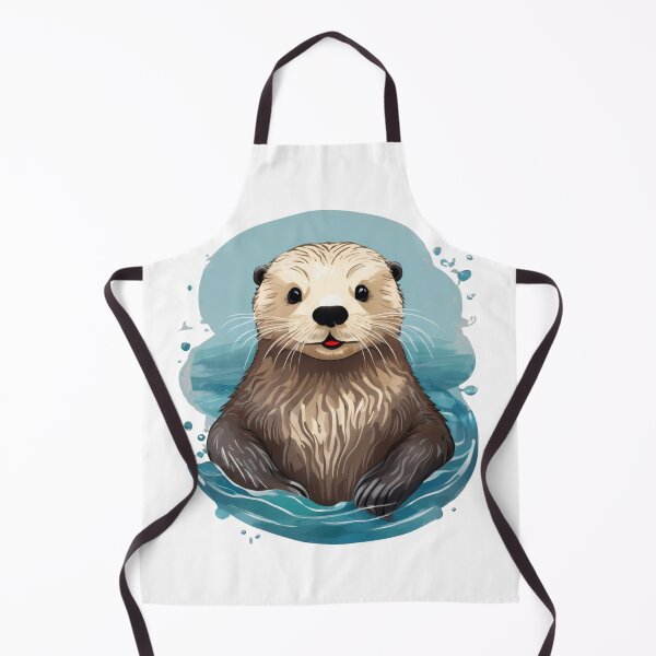 Artikelvorschau, Vintager Seeotter Monterey Aquarium Liebhaber entworfen und verkauft von FurrFunPrints.