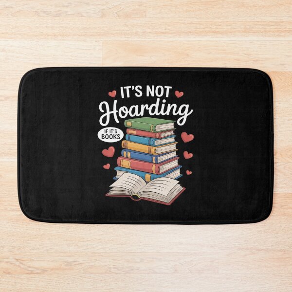 Item preview, It's Not Hoarding If It's Books Funny Literary Book Lovers designed and sold by petrichorsworld.