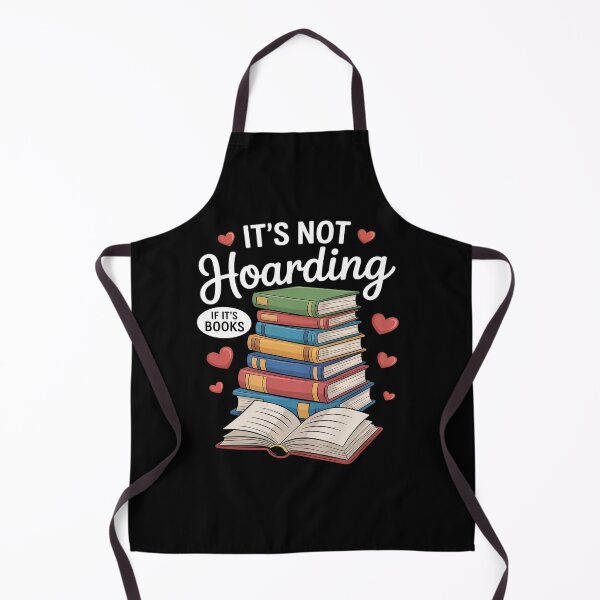Item preview, It's Not Hoarding If It's Books Funny Literary Book Lovers designed and sold by petrichorsworld.