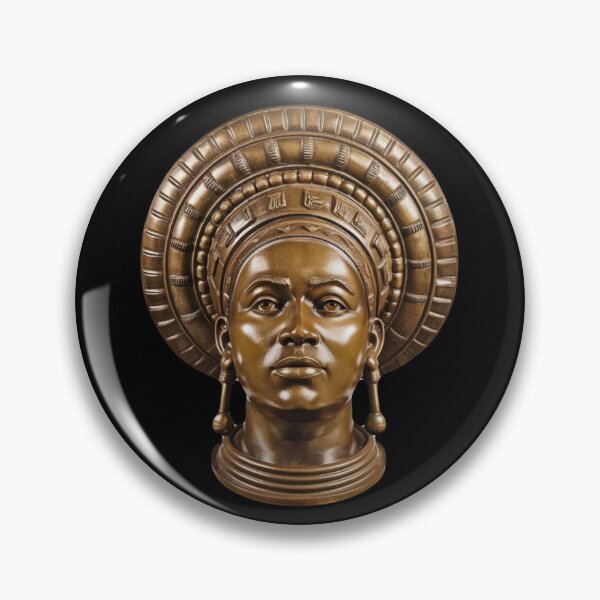 Item preview, Benin Queen Mother – Bronze Majesty designed and sold by Myra365Art.