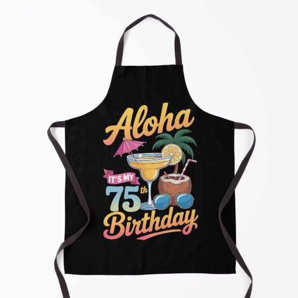 Item preview, Aloha Its My 75th Birthday Hawaii Beach 75 Year Old Hawaiian designed and sold by Moon-Ape.
