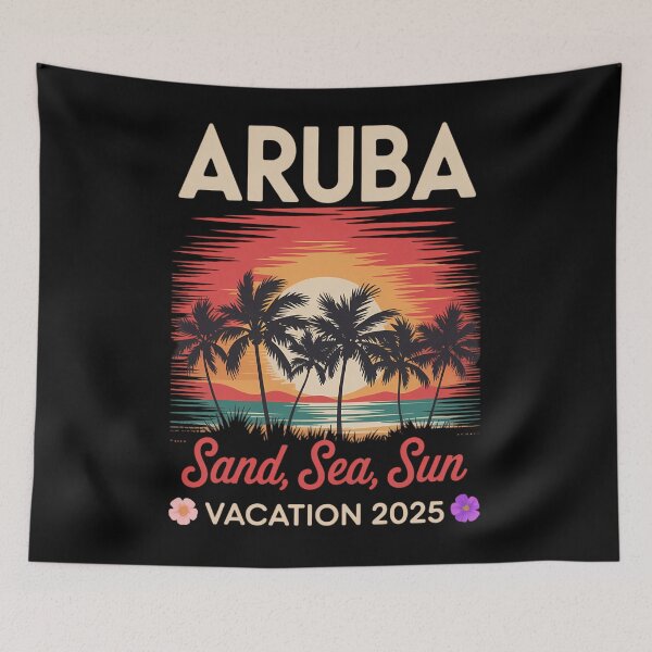 Item preview, Aruba Trip Cousin Friends Summer Beach Vacation designed and sold by Moon-Ape.