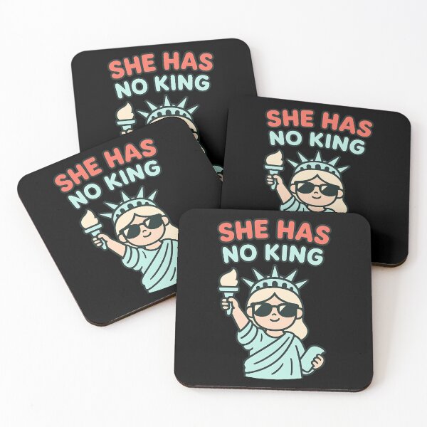 Item preview, She Has No King Feminist Liberty Design Empowerment Equality Woman Power designed and sold by ArtDesignTp.