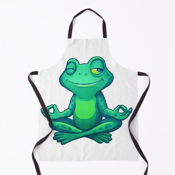 Item preview, Funny Frog Meditation designed and sold by Bou-Jolyn.