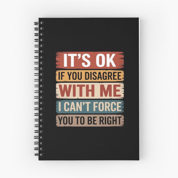 Item preview, It's Ok If You Disagree With Me Humour designed and sold by petrichorsworld.