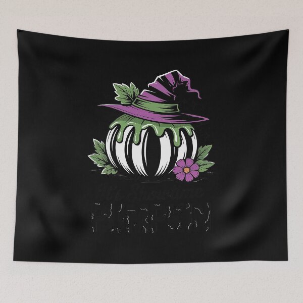 Item preview, It's Showtime Pumpkin Poison Spooky Witch Happy Halloween designed and sold by petrichorsworld.