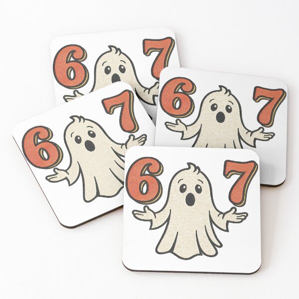 Item preview, 67 Ghost Funny Math Teacher Halloween Humor Spooky Learning Design designed and sold by ArtDesignTp.