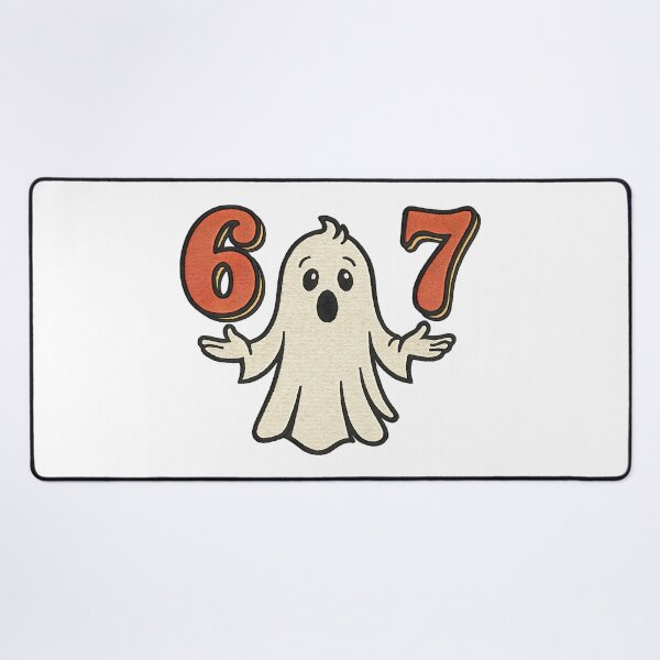Item preview, 67 Ghost Funny Math Teacher Halloween Humor Spooky Learning Design designed and sold by ArtDesignTp.