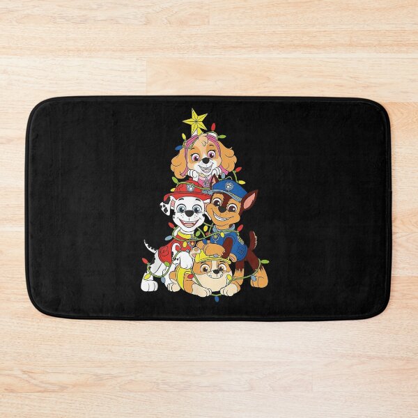 Item preview, Christmas Tree Cute Dogs Police Team Cartoon Art designed and sold by NOELMAURICIO.