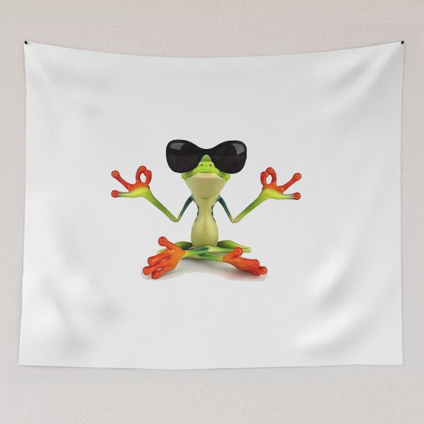 Item preview, Yoga Frog designed and sold by Bou-Jolyn.
