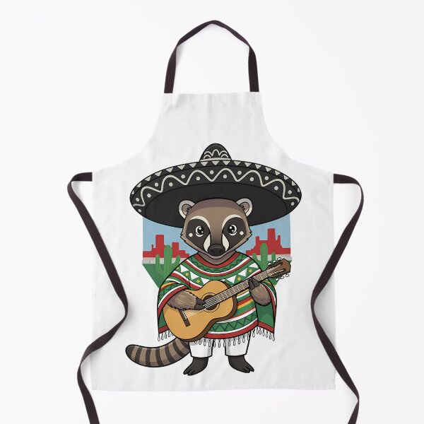 Item preview, Mexican Coati Mariachi Guitar Sombrero designed and sold by k3rstman1.