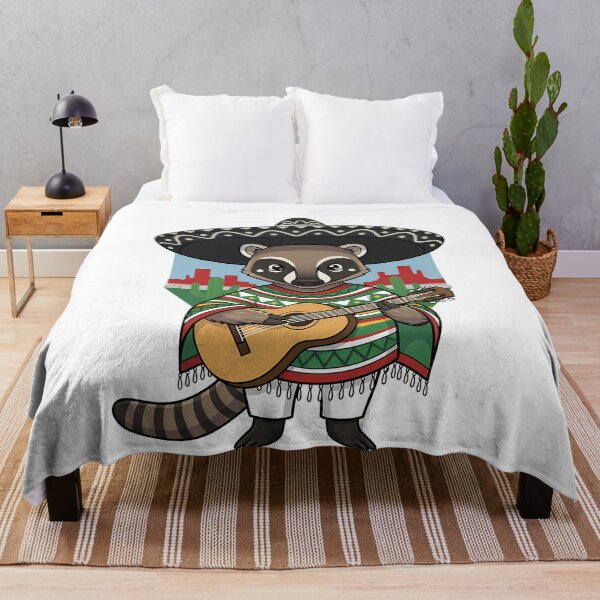 Item preview, Mexican Coati Mariachi Guitar Sombrero designed and sold by k3rstman1.