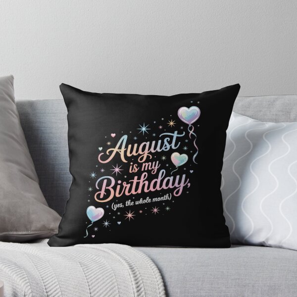 Item preview, August Is My Birthday Yes The Whole Month Tie Dye designed and sold by Moon-Ape.