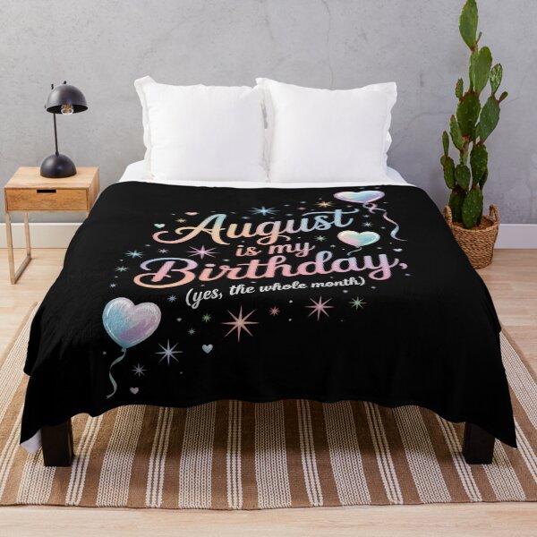 Item preview, August Is My Birthday Yes The Whole Month Tie Dye designed and sold by Moon-Ape.