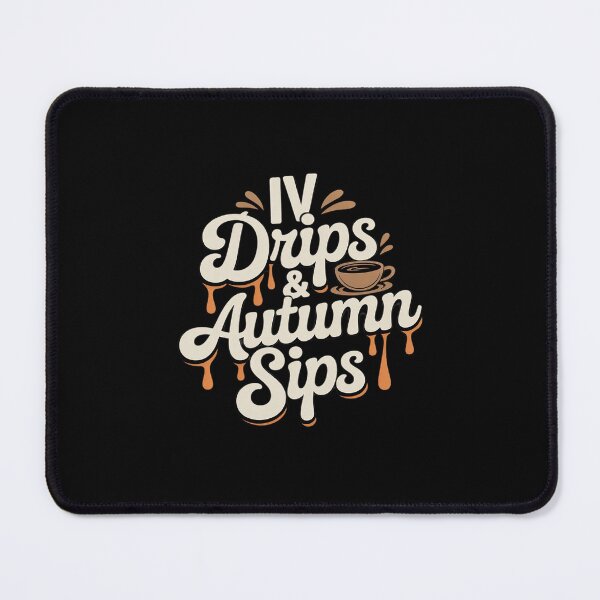 Item preview, IV Drips & Autumn Sips Pumpkin Spice Nurse designed and sold by petrichorsworld.