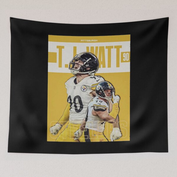 Item preview, TJ Watt S-90 T-Shirt designed and sold by RyanJosephBer.