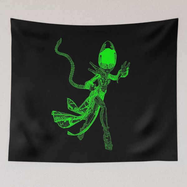 Item preview, Xenomorph Monster High Alien designed and sold by IHateDumplings.