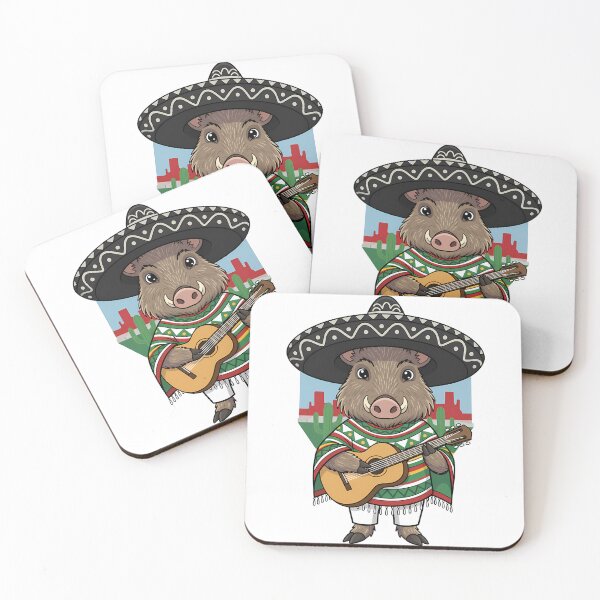Item preview, Mexican Javelina Sombrero Guitar designed and sold by k3rstman1.