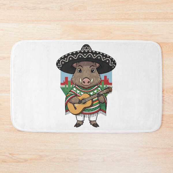 Item preview, Mexican Javelina Sombrero Guitar designed and sold by k3rstman1.