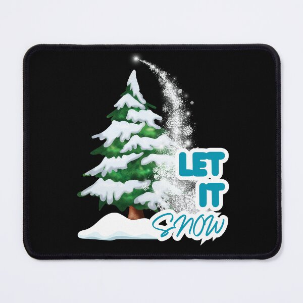 Item preview, Let It Snow - Christmas tree designed and sold by SilverOutlining.