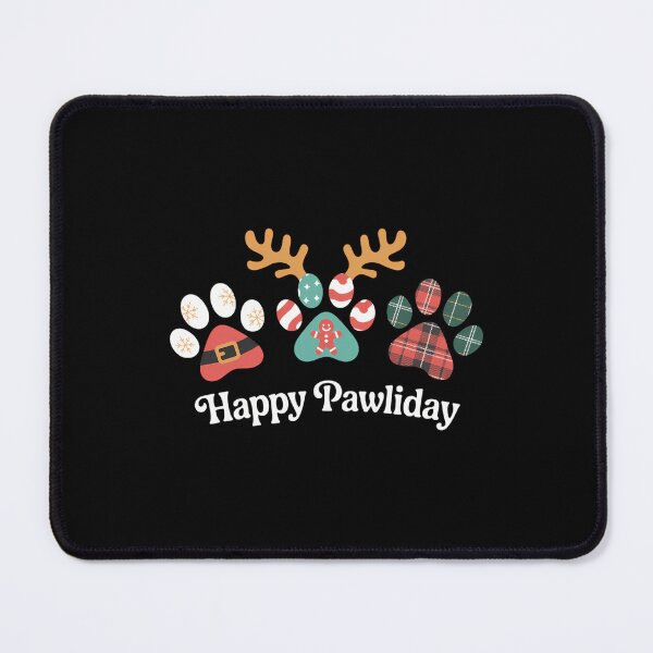Item preview, Happy Pawliday Funny Animal Christmas Pet designed and sold by Bandikonsalez.