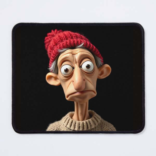 Item preview, Funny faced old fisherman  designed and sold by Henrybubbles400.