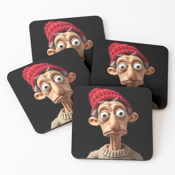 Item preview, Funny faced old fisherman  designed and sold by Henrybubbles400.