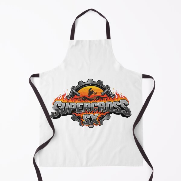 Item preview, Supercross SX Extreme Fire Moto Rider Gear Logo Track Racing designed and sold by DibuHumor.