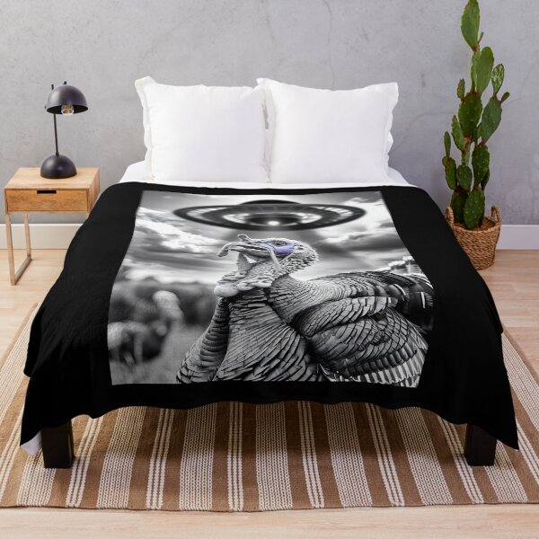 Item preview, Funny Alien Turkey UFO Selfie Thanksgiving Meme designed and sold by BakeryDozen.