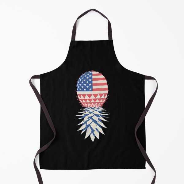 Item preview, July Patriotic Red White Blue Upside Down Pineapple Swinger designed and sold by KingsLife1994.