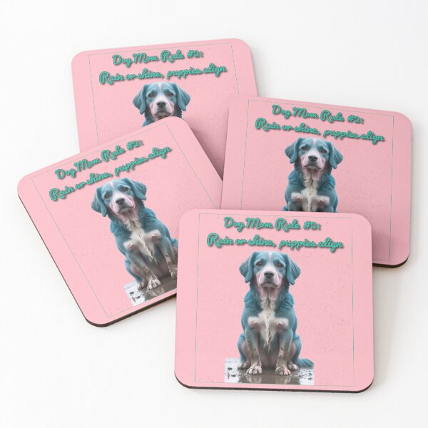 Item preview, Dog Mom Rule #2: Rain or Shine, Puppies Align designed and sold by OldDogNewDawn.