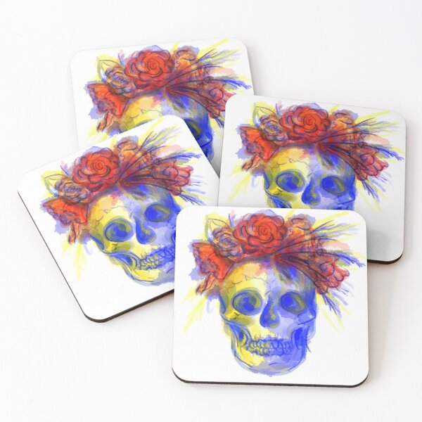 Item preview, Ornate skull designed and sold by Julie Barry.