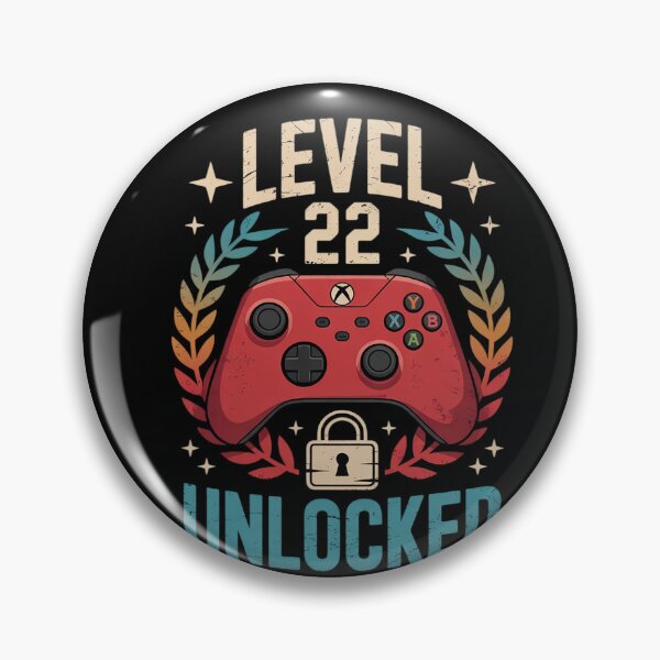 Item preview, Gaming 22nd Birthday 22 Year Old Boy Girl Gamer cpy designed and sold by HuValverdeArt.