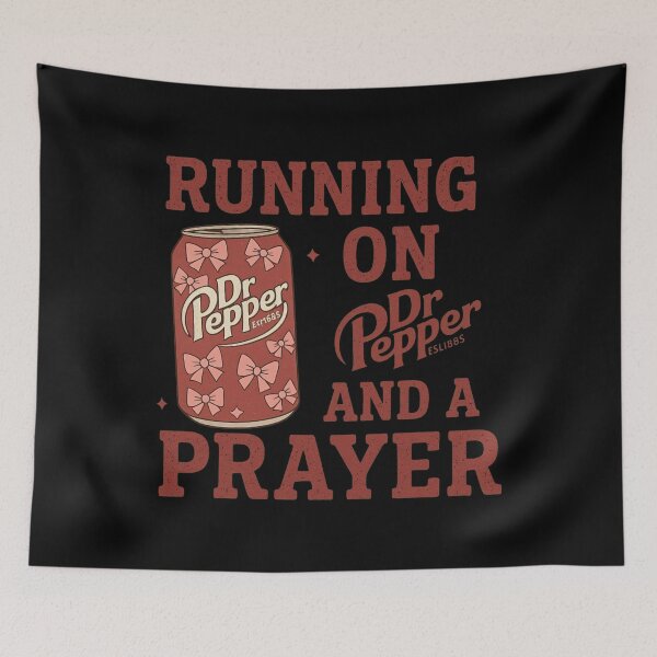 Item preview, Running On Prayer And Dr. Pepper designed and sold by badreeder.